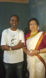 Myself with Tanushree Shankar